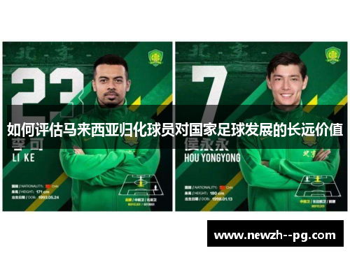 如何评估马来西亚归化球员对国家足球发展的长远价值 如何评估马来西亚归化球员对国家足球发展的长远价值