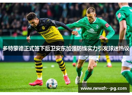 多特蒙德正式签下后卫安东加强防线实力引发球迷热议 多特蒙德正式签下后卫安东加强防线实力引发球迷热议